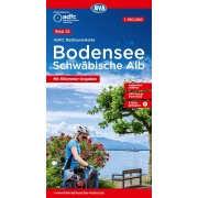 25 Cykelkarta Tyskland Bodensee-Schwäbische Alb 1:150.000